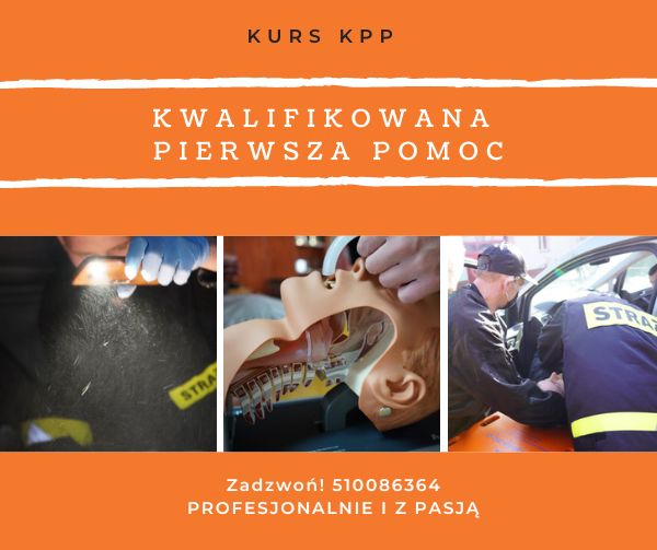 Kurs kwalifikowanej pierwszej pomocy
Kurs KPP